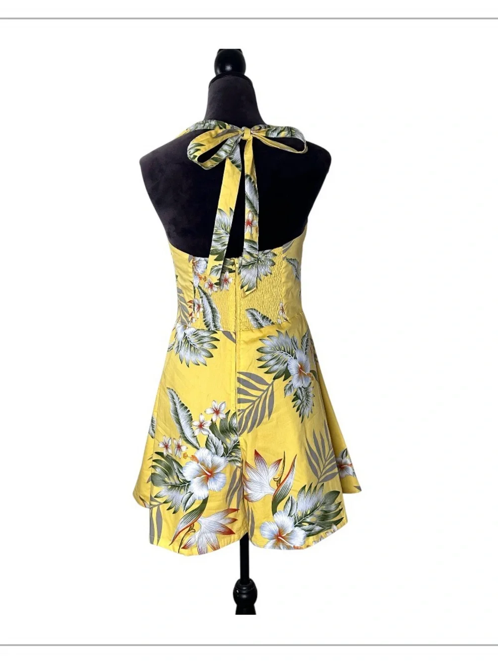 Hell Bunny Vixen 2013 Tropical Vacation Halter Romper Pinup Playsuit S - Picture 4 of 7